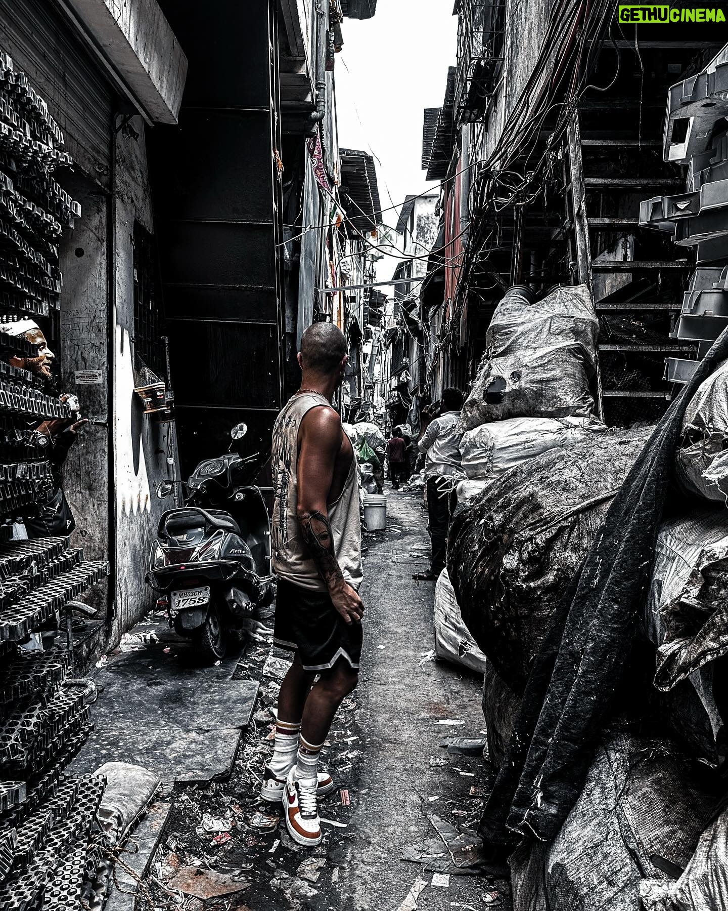 Max George - 3 Likes - One of the most humbling days of my life. Spent the morning walking through the Dharavi Slums in Mumbai. Met the most amazing, hard working and gentle people. I’ve honestly fallen in love with India…🇮🇳