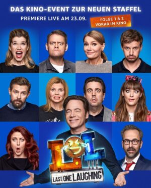 Max Giermann Instagram - Am 23.9. gibt’s die ersten beiden Folgen der zweiten Staffel „LOL:Last One Laughing“ exklusiv im Kino! 
Tickets unter http://www.lolimkino.de

@lolimkino @primevideode #LOLDE