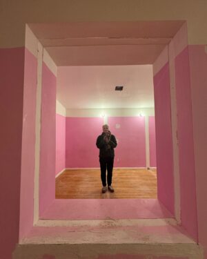 Max Joseph Instagram - This is a series I like to call Simon and I in the pink space #daschunds