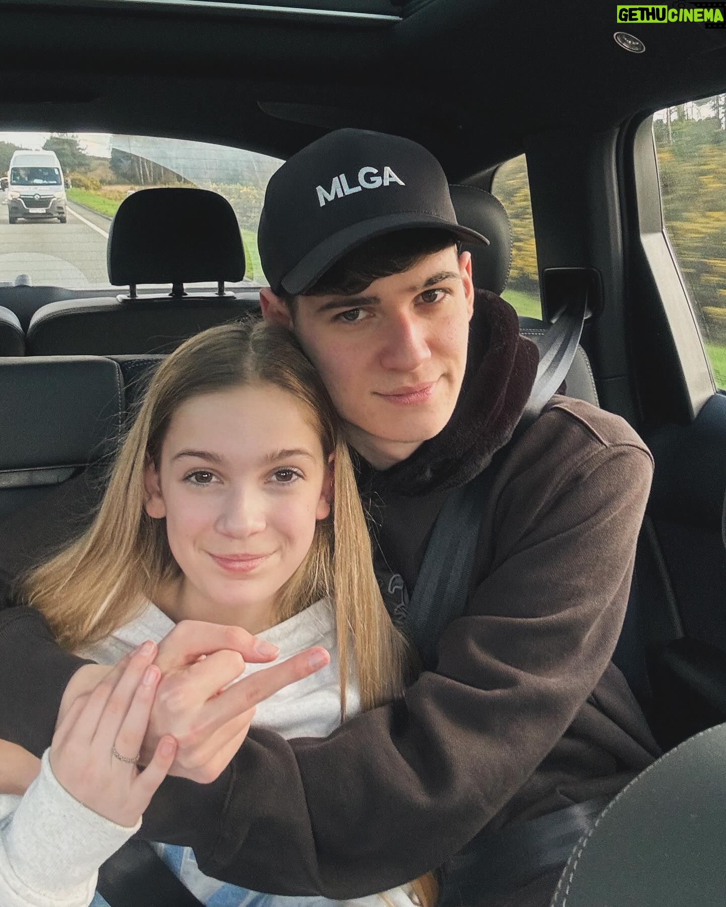 Max Mills - 13.4K Likes - Happy 13th birthday lil man ❤️ love you lots x (also that’s her middle finger not mine..)