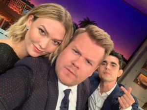 Max Minghella Instagram - On @latelateshow tonight with these troublemakers