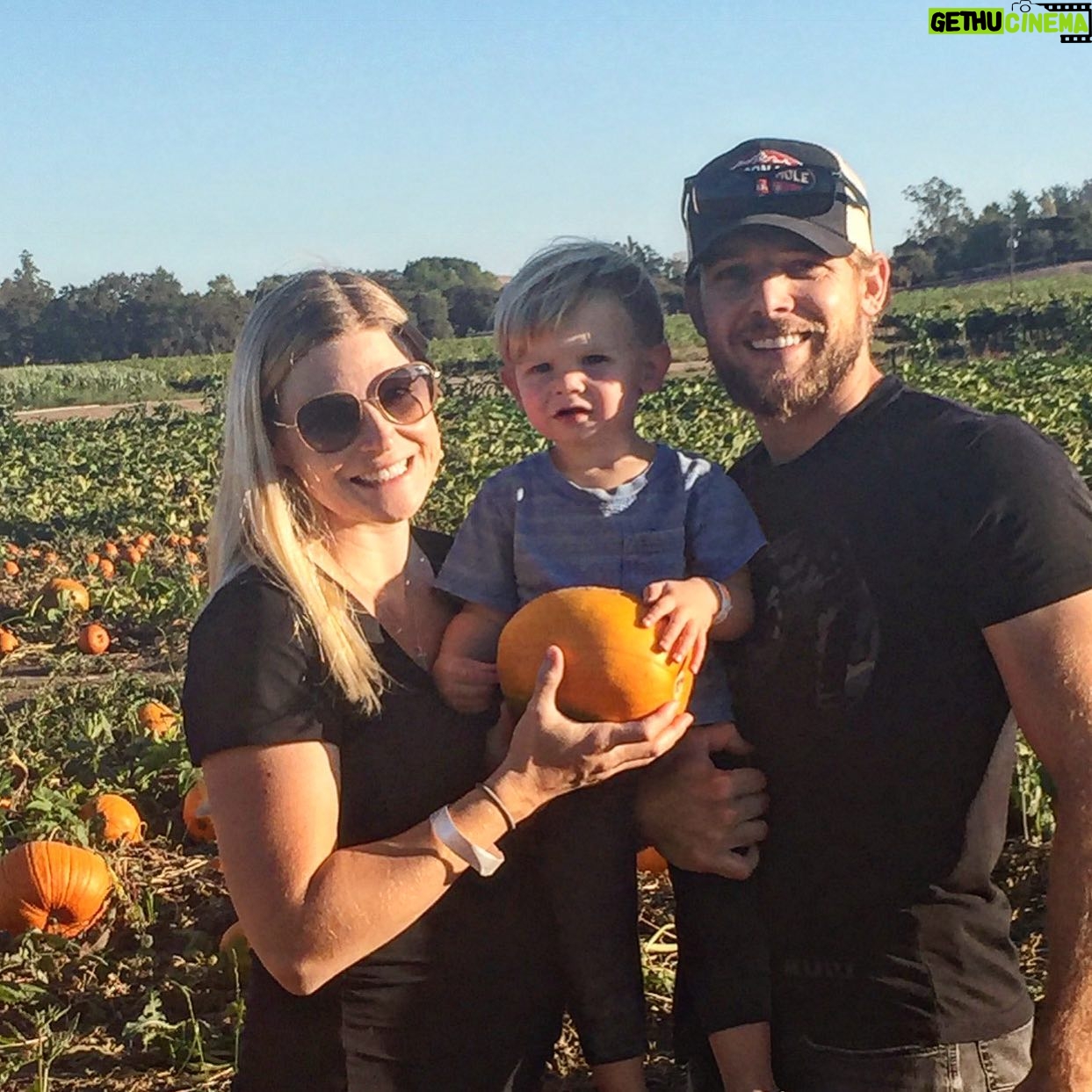 Max Thieriot - 26K Likes - With Halloween coming up I was looking through some old pics and found this š„°ā¦ family of 3 pumpkin picking adventure with little max in Lexās belly šā¤ļøš . Gonna get our carving/painting on this weekend and I canāt wait!!! Whatās your Halloween tradition??? #waybackwednesday #halloween