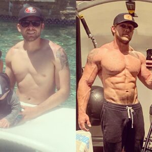 Max Thieriot Instagram - Pre SEAL Team vs. headed into season 5… the work doesn’t stop when you leave set. I have pushed myself mentally and physically for this TV show. I’ve literally bled for it, more than once. Many things in life are beyond your control… physically being in shape is not! Took me five years to get where I am… @ryanphillippe on the cover of @menshealthmag was the tipping point for me strangely enough. At the time I thought he looked great and decided I too could look like that and be on that cover. I believe I’ve accomplished 1/2 of my goal. 5 years and tons of @redcon1 shakes later, here I am…. now it’s time to put my head down and get back to work! ✌️😘#transformationtuesday #redcon1 #hardestworkerintheroom #cantstopwontstop #nobodycaresworkharder #5yeartransformation #fitness #gymlife #sealteam #dadbod #ownyourlife #setgoals #setgoalsandcrushthem #liftstrong