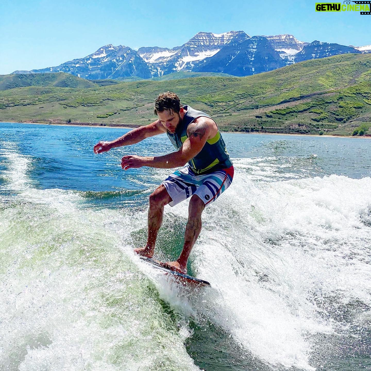 Max Thieriot - 18.2K Likes - Utah fun on the lake with friends ā¤ļø #utah #getoutside #lakeday #summer