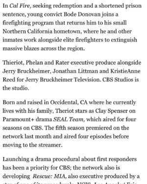 Max Thieriot Instagram - Well looks like the cat is out of the bag 😅 Growing up on a farm in a small town in Northern California I never imagined I’d become an actor or director or producer or anything close to these things but I couldn’t be more grateful. I always knew I loved to tell stories and this one means a lot to me. Thank you @cbstvstudios @cbstv @jerrybruckheimer @kargfm @littmanji @tvphelan @joanrater for believing! All your love and support means the world to me! For everyone out there with a dream… chase it! Because a dream won’t chase you back ❤️