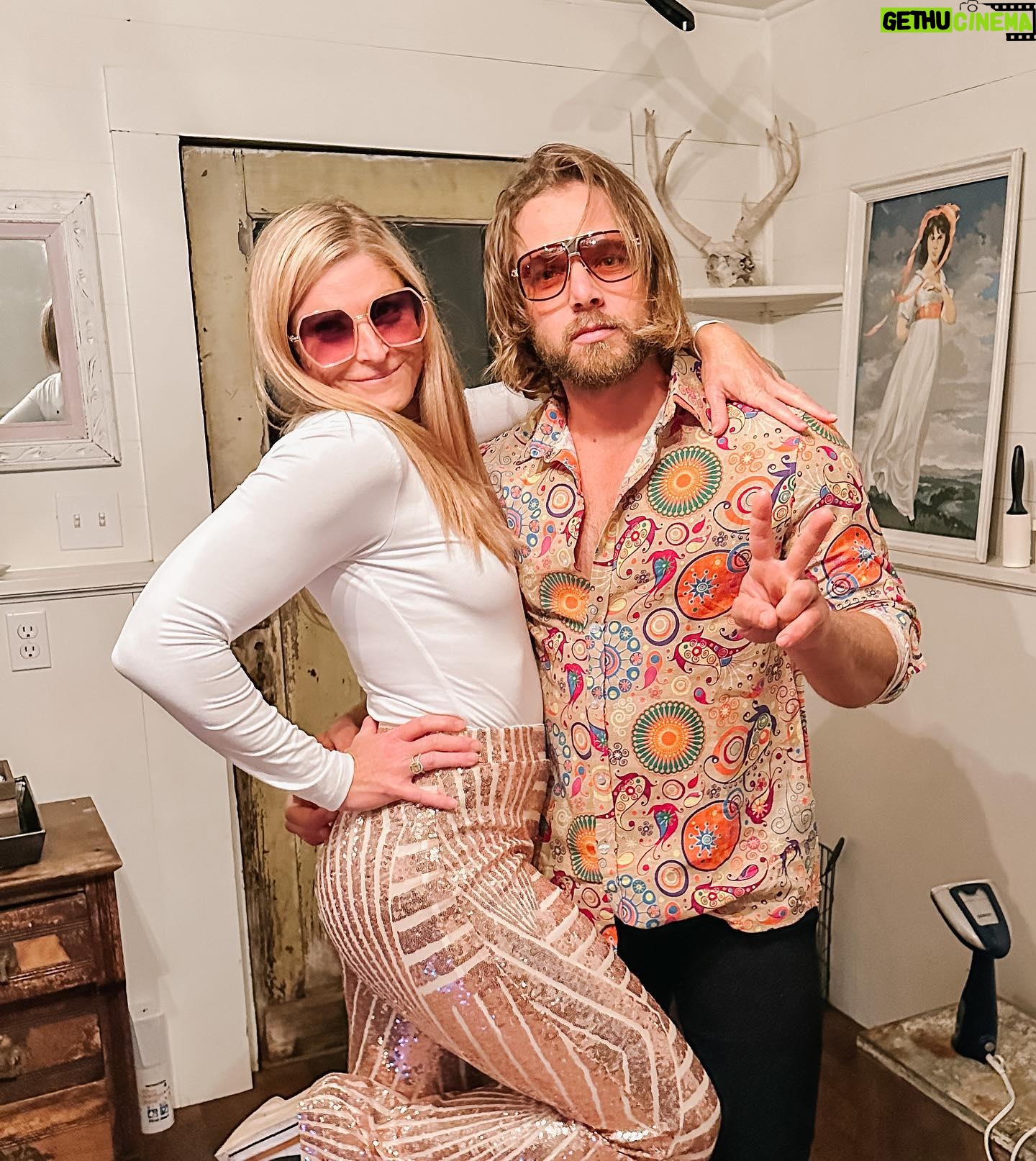 Max Thieriot - 20.2K Likes - Weddings with a theme⦠weāre here for it! My studio 54 outfit ended up more āBoston Georgeā meets āAlmost Famousā but whatever. She liked it š¤·āāļøšš #sorrywerefun