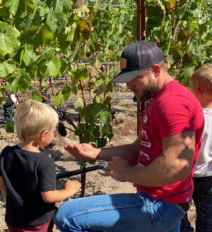 Max Thieriot Instagram - Couple shots from the vineyard in honor of @senseswines release this Tuesday! #sonomacoast #sonomacounty #thieriotbodega #flashbackfriday #fbf #senseswines #pinotnoir #winelover