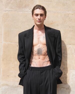 Maxence Danet-Fauvel Instagram - @louisgabrielnouchi SS25 ♥️
Photo by @artofv