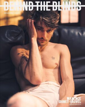 Maxence Danet-Fauvel Instagram - So glad to be on the next cover of @behindtheblinds FW21.

Shot by @allan.lab 🖤
Styled by @jonathan_huguet 

Editor-In-Chief @badmickey 
Casting and Production by @imagemachine 
Interview by @lilytempleton
Grooming by @eduardobravohair
Photographer’s assistant @clemensklenk
Stylist’s assistants @marie_soares and Leana Durandet

The magazine will be out on October 25th. Get ready 🔥