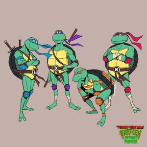 Maxime Mary Instagram - Another very early line up of the turtles, when we were trying a lot of different styles. Here you can see a very classic version of them, and how they could look if they were going to school🤓. Don't forget to swipe
#teenagemutantninjaturtles #tmnt #mutantmayhem #characterdesign