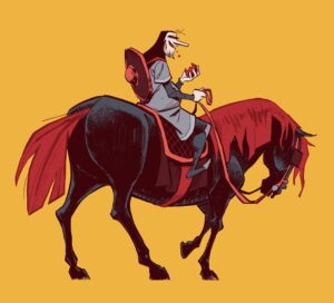 Maxime Mary Instagram - Another horse! 

#horseman #comicsart #illustration #artistoninstagram #sketchoftheday #characterdesign #knight