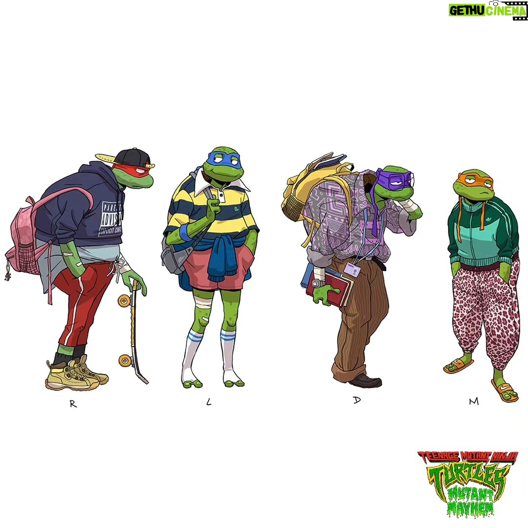 Maxime Mary - 15.6K Likes - Bonus! As you seem to like the silly outfits, here is a new pass on the turtles. The idea was simple : they don't know how to properly choose and wear their clothes, so it was funny to imagine how far they can go, while keeping their identity. A very fun pass 🙂
#teenagemutantninjaturtles #tmnt #mutantmayhem #characterdesign