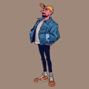 Maxime Mary Instagram - I needed an updated drawing for myself, so here it is 😉