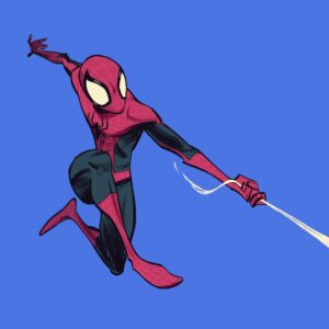 Maxime Mary Instagram - I heard it was Batman day, so I did a Spidey because I'm a punk

#spiderman #spidey #marvel #characterdesign #sketchoftheday #illustration #artistoninstagram #tesdansmatoile