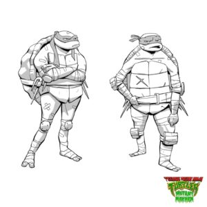 Maxime Mary Instagram - This time here are some researches on Raph. I had fun on this one, always angry and ready to fight. The last picture is a bit older but I really like it, we explored some outfits...

#tmnt
#teenagemutantninjaturtles #mutantmayhem #characterdesign