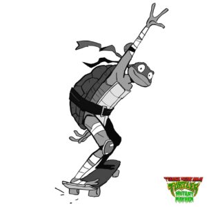 Maxime Mary Instagram - Hey guys, here is the last drawing I did during my adventure on TMNTMM, to say goodbye to te team... It's also a way for me, today, to thank all of you for your kind words and your  love on my last posts. I really, really loved to read all of your comments. Thank you very much🙏 I wish all the success for this movie, and I hope to share more work soon. Again, thank you.

#tmnt #tmntmm #mutantmayhem #characterdesign