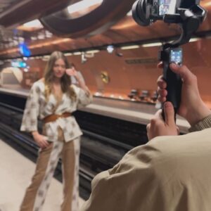 Maxime Teissier Instagram - 🤎🚆Ⓜ️from Paris Ⓜ️🚆🤎

@nesshairstylee_ @lilia.glow MUA
@lizzystudnia @vdevinster OOTD