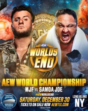 Maxwell Friedman Instagram - I’m headed back to the most magical place in the world known as LONG ISLAND, New York!!! 
Your King is returning back to his kingdom @nycblive Dec 30th! 

Tickets available now at AEWTIX.com