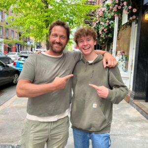 Maxwell Jenkins Instagram - ran into a friend the other day. #nyc