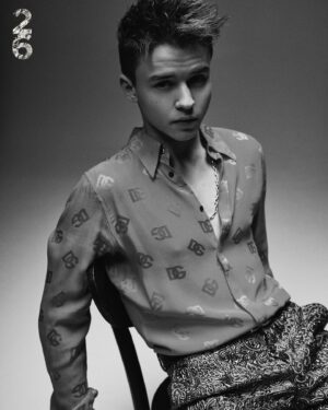 Maxwell Jenkins Instagram - #Actor @MaxwellJenkins Photographed by Ben Cope (@Ben_Cope) wears #DolceandGabbana, #ChristianLouboutin & #DavidYurman styled by Enrique Melendez (@mrenriquemelendez) with Grooming by: Michael Dueñas (@michaelduenas) for our first cover of 2023!!!
He’s grown up before our very eyes! At just 17 he’s already racked up some pretty MAJOR career credits, from @Sense8 to reviving an ICONIC lead in @LostInSpace to now costarring in @Appletvplus’ #DearEdward (just to name a few 😅)! Did you know that he grew up in the #CIRCUS? Or that he’s also an accomplished musician AND #acrobat as well?! WOW indeed! Catch our entire incredible chat with the young multifaceted talent only @ #linkinbio!!!🔥 As told to @Corey.Guevarra #EditorInChief