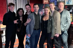 Maxwell Jenkins Instagram - Arcadian X NYC ❤️. So grateful to see friends and family from across so many chapters of my life. It was an absolute blast and I am so grateful this screening brought so many people I admire, love, and respect into one room. Thank you @rljefilms for such a fun night! 
Arcadian is out in Theaters THIS FRIDAY! Please check it out! 🪳 

A special shout out to the incredible humans at @ragandbone for the style🤎🤍. 

#arcadian #rjlefilms #shudder