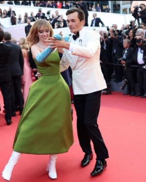 Maya Hawke Instagram - So lucky to get to be at the Cannes film festival to
Celebrate a movie as passionate and poignant as Astroid city.  The list of people who made shooting this film so wonderful….not to mention the movie itself,  is so long, I will just say thank you to Mr. Anderson and his extended artistic family.
(Go see the movie and stay for the end credits) 
X
  And Thank you 

@chopard @prada for letting me wear this beautiful things on this special day. 

@festivaldecannes