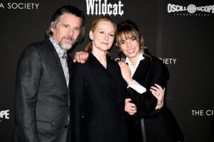 Maya Hawke Instagram - Last night’s special screening of WILDCAT, in theaters May 3rd. Surreal!
Thank you @oscopestudios @dior @bfa @davidbenthalphotography