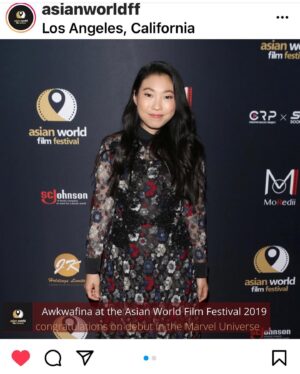 Mayling Ng Instagram - Still in disbelief to be honored with the Rising Star Award at the upcoming Asian World Film Festival 💫 I’m a major fan of @awkwafina that I followed @asianworldff since I saw she won the Rising Star a couple of years ago🤍 so I’m floored….in a state of shock and beyond excited🙌
SWIPE ⬅️ for the video and how the  exquisite Snow Leopard sculpture is made by the talented @sirdanielwinn To think on Nov 11th I will be awarded with such a beautiful piece of art is just truly mind blowing 💥🙏