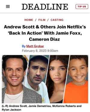 McKenna Roberts Instagram - I’m happy to share the good news!! So excited to be apart of the Netflix family and I can’t wait for everyone to see this amazing film we are working on!! #backinaction