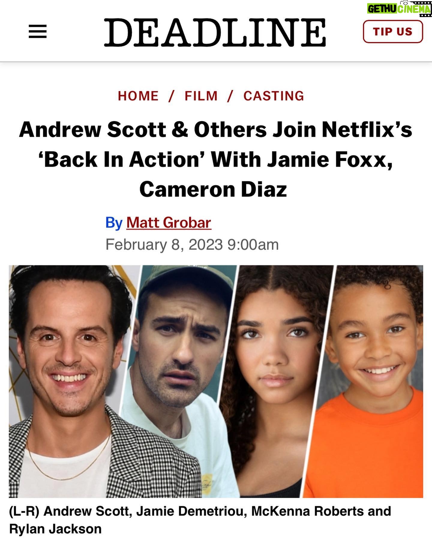 McKenna Roberts - 3 Likes - Iām happy to share the good news!! So excited to be apart of the Netflix family and I canāt wait for everyone to see this amazing film we are working on!! #backinaction