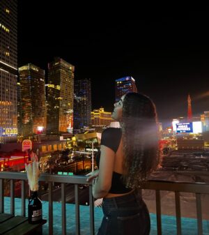 McKenna Roberts Instagram - forever a city girl🌃 #rooftopview