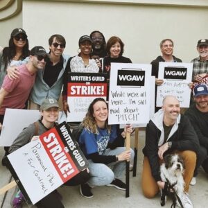 Meagan Holder Instagram - Honored to stand in solidarity with some of the best writers and creators I’ve ever worked with. Thank you all for the gift that was @officialpitch