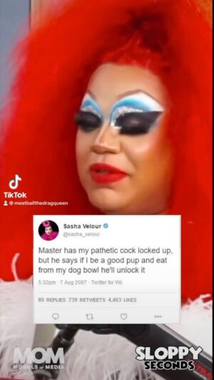 Meatball Instagram - We stan @sashavelour in this pod
