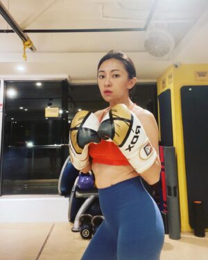 Mecco Chang Instagram - Let’s boxing! 每周都期待的拳擊課🤜🏻🤜🏻🆙