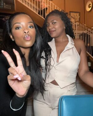 Mecole' Hayes Instagram - Two girls from St. Louis walk into a bar 😍 @hautekatur 

#BigBrother #Survivor #BB25 #stlouis