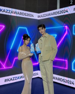 Meen Nichakoon Khajornborirak Instagram - Shining star of the year 2024✨
@tods 
@kazzmagazine 
#kazzawards2024xmeen