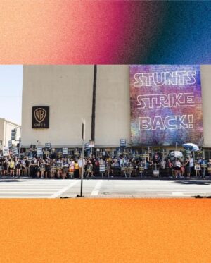 Megan Le Instagram - After a long, refreshing Insta break I thought it’d be nice to start back with  immense gratitude for the @sagaftra community. This day picketing at @wbpictures was so unified and hyped! I’m proud to be fighting alongside my acting family at @stuartrogersstudios AND my stunts family. Keep finding the strength in ourselves and in each other!
.
.
#sagaftrastrong #wgastrong #unionstrong #actors #writers #stunts #sagaftrastrike #power2performers #hotsummer #losangeles