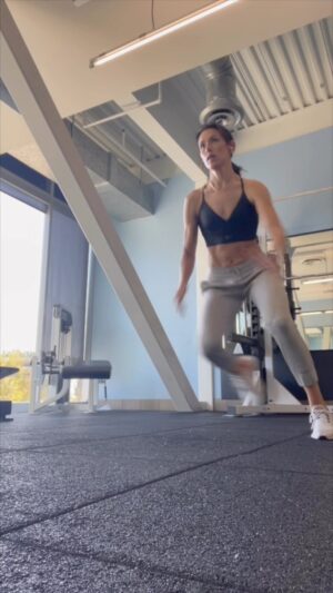 Megan Le Instagram - I was not ok today! 
There’s been a lot going on recently and I had to get my mind off it, my emotions regulated and my body in a place of surrender. The plan was to do this circuit til I felt better. 
Do you think it worked?
.
.
.
#workout #training #healthy #health #mentalhealth #dysregulation #emotions #gymrat #athlete #mindandbody #mindovermatter #legday #plyometrics #resistancetraining #liftweights #martialarts #actress #offduty