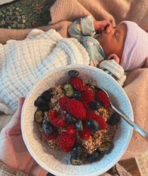 Megan Mitchell Instagram - One week with Marlowe Frances. She came into the world on 4•5•23 and we’re thrilled she’s finally here