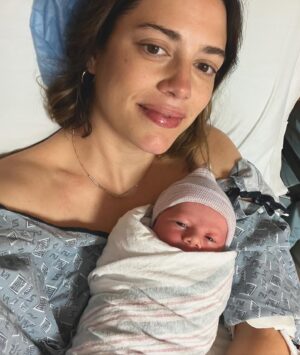 Megan Mitchell Instagram - One week with Marlowe Frances. She came into the world on 4•5•23 and we’re thrilled she’s finally here
