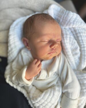 Megan Mitchell Instagram - One week with Marlowe Frances. She came into the world on 4•5•23 and we’re thrilled she’s finally here