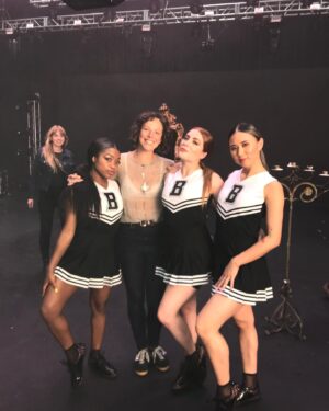 Megan Serena Trainer Instagram - Went ‘Straight To Hell’ with these fine ladies. 
Thank you for the fun opportunity @jenoleksiuk & @netflix @sabrinanetflix 🖤

#chillingadventuresofsabrina #netflix #straighttohell