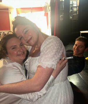 Megan Stalter Instagram - I lived in London for four months and we made a big special show called Too Much 🌷🌷🌷I love love love everyone who made it and I love love love my hot sweet perfect girlfriend who supported me through the whole thing and when she came to visit I paraded her around set because she's my star⭐️ ⭐️⭐️💗💗💗
