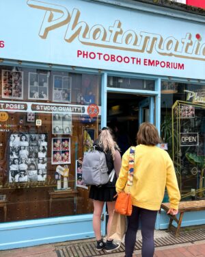 Megan Taylor Instagram - A WEEKEND IN BRIGHTON 🏝️ 
Just what the doctor ordered xx
1. Early evening sun trap on the pier.
2. Dinner in bed at the hotel 🍕 (*gift @askitalian )
3. Please can @photomaticshop open a shop in London
4. One of our photos we took in the photo booths. This was my fave Photo Booth, the more old fashioned one.
5. Daddy & son. One of my fave pictures of them ever 🥰 
…so many more photos to share so I shall bombard you another time 😆
•
•
•
#brightonfun #brightonpier #familyholiday #familyfun #beachdays #deckchairsinthesun #photomatic #oldfashionedphotos #daddyandson
