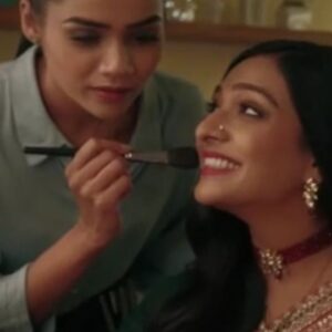 Megha Mathur Instagram - @zee5 Aapka Saathi 
Virtually shared the frame with @starsrivastava31 and how! ❤️
In actual frame with truly adorable @aishwarya_khare ❤️ 
Casting by #goodtimesstudiobyvikasgupta
.
.
.
.
.
.
.
#aapkasaathi #zee5 #meghamathur #meghamathuractor #aishwaryakhare  #advertisement #model