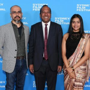 Megha Mathur Instagram - Evidently visible from my face how elated I was for this photocall with the jury of @sydfilmfest -

Left to Right

(Extreme left) is the pioneer of independent cinema in India of my generation  @anuragkashyap10 who was also the Jury President at the festival*voot voot* 
(The one who is held by Mr. Kashyap) is the brilliance behind Joram - exceptional writer and most generous director I've ever worked with so far @nakedindianfakir ❤️
(Next to me and is also in the second picture with me) is an absolute sweetheart and a law practicing filmmaker whose film won at the special jury award at the @iffr Rotterdam Film Festival @chandrasekaramvisakesa from Sri Lanka ❤️
(Next to him) is the Australian actor from Alice in Wonderland #MiaWasikowska 😊
(Extreme right) is a very compassionate human, film curator and journalist #DorotheeWenner from Germany 🤗

The third picture is with the festival director - sweetest and extremely generous @nashen.moodley 🤗

The fourth one has people who were home in Sydney @dr_sne_easternsuburbsgp and #Kris Sydney will mostly be Coogee for me until next time. Thank you guys ❤️❤️

#sff #sydney #australia #sydneyfilmfestival #joram