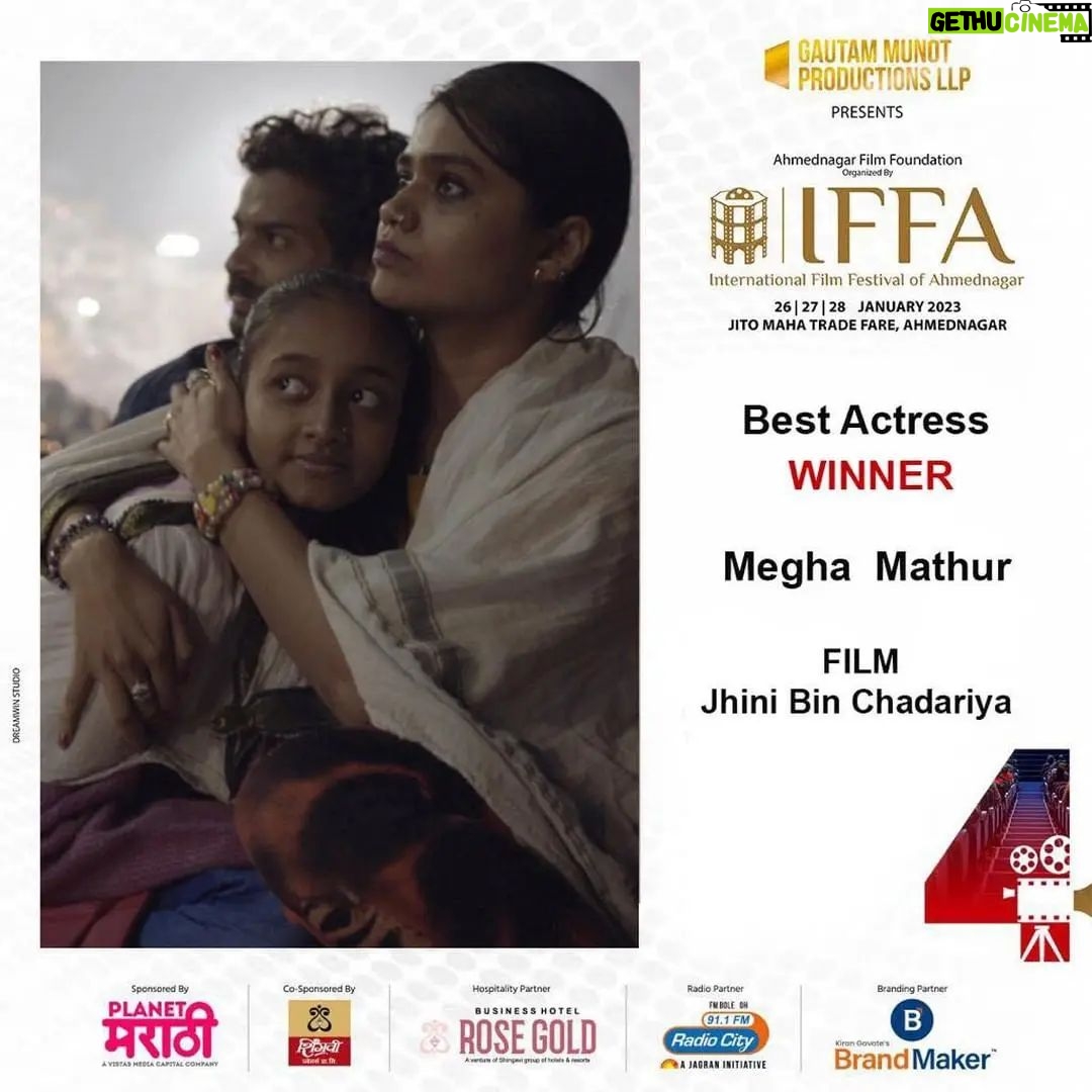 Megha Mathur - 234 Likes - Firsts are always special! ❤️
Thank you @iffaindia for the honour and the esteemed recognition.
Proud to be associated with this team who came together and made it possible bit by bit.
Direction: @ritesh_films
Direction team: @irahulraina @ashish_golden @vishwanath_avimukt @win.odd #GauravSingh
Cinematographer: @priyashanker_ghosh
Cinematographer (2nd unit): @prashantvarma42
Editor: @bhismapratim
Produced by: @hardhyaan_films @visveshs
Co-producer: @ritesh_films & @vedafilmfactory
Sound designed by: @bandish.studios
Background sound: @anjo_john
Cast: @muzafferkhanactor @actor_utkarsh @shwetaannagar @nishant.k4890
Yayy @thebrittlethread , another feather on your cap. May your head be feather-furry soon! 🥳
.
.
.
.
#thebrittlethread #jhinibinichadariya #jhinibinichadariyafilm #independantfilm #meghamathuractor #rani #benaras #varanasi