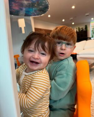 Meghan Trainor Instagram - MY SWEET BARRY BOY IS ONE!!! WHAT IS HAPPENING!? 😭🧸 I blinked but also it feels like I’ve known you my whole life. We all love you so much! Thanks for all the beautiful smiles and sweet hugs and kisses💝 you are a gift🥹 @darylsabara