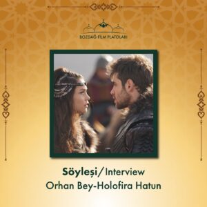 Mehmet Bozdağ Instagram - Kuruluş Osman dizimizin Holofira Hatun’u Ecem Sena Bayır ve Orhan Bey’i Emre Bey yarın ziyaretçilerimizle beraber olacak!

#BozdağFilmPlatoları #KuruluşOsman #OrHol