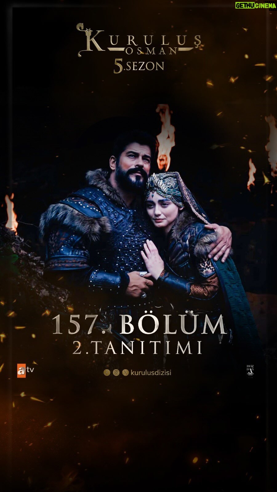Mehmet Bozdağ - 8.4K Likes - “Sevdası büyük olanın, imtihanı da çetin oluyor.”
"The one whose love is great, the test is tough."
#KuruluşOsman 157. Bölüm 2. Tanıtımı ⚔️
Kuruluş Osman heyecan dolu yeni bölümüyle Çarşamba 20.00’de #atv’de!
@kurulusdizisi @bozdagfilm @atvturkiye